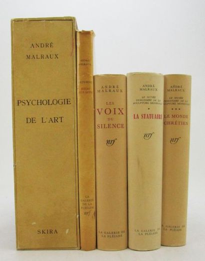 Malraux, André. - Psychologie de l'Art. Le...