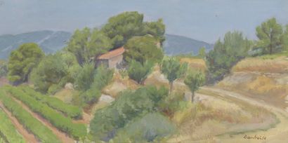 null Marcel DAMBOISE (1903-1992)


THE ENCHANTED HILL IN GRAMBOIS (VAUCLUSE)


Oil...
