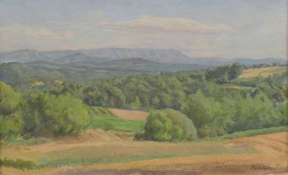 null Marcel DAMBOISE (1903-1992)


VIEW OF SAINTE-VICTOIRE FROM PEYPIN D'AIGUES


Oil...