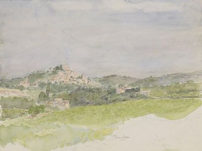 null Marcel DAMBOISE (1903-1992)


Set of two watercolours:





- BONNIEUX AND FIELD...