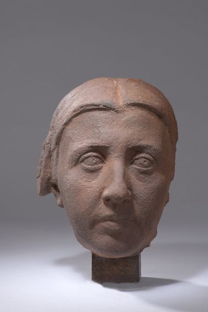 null Marcel DAMBOISE (1903-1992)


YVETTE MASK, 1939-1943


Fired clay


Unsigned


21...