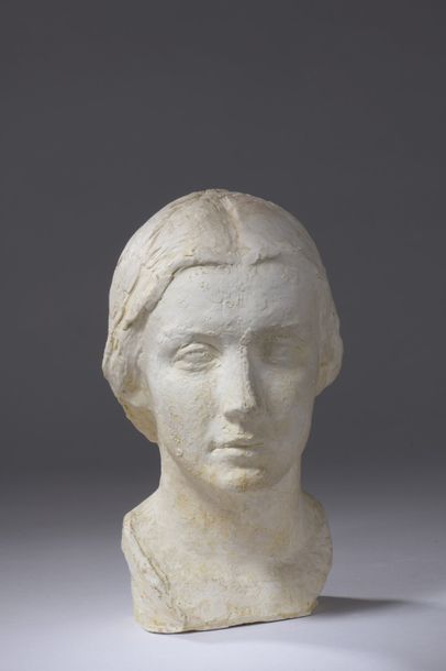 null Marcel DAMBOISE (1903-1992)


SHORT-HAIRED WOMAN'S HEAD


Original plaster with...