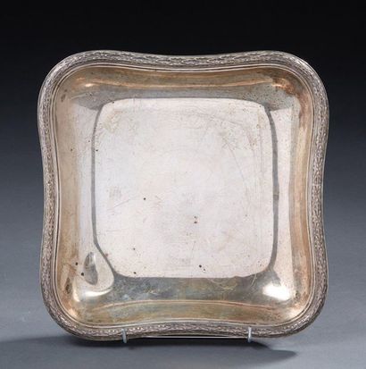 BOULENGER 
Silver bowl, 1st title 950‰, square...