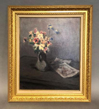 null Robert PIKELNY (1904-1986)
Bouquet de fleurs
Huile sur toile signée en bas à...