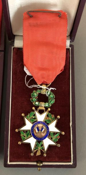 null Étoile de Chevalier de la Légion d'Honneur, IIIème République. Email, ruban...