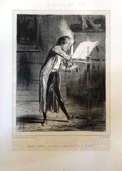 null Honoré DAUMIER 1808-1879
Environ 80 planches : série des musiciens de Paris,...