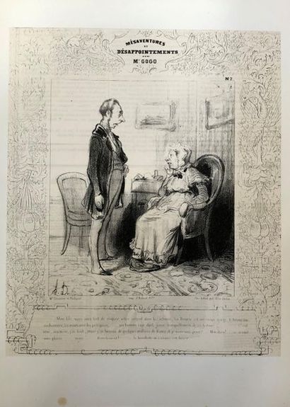 null Honoré DAUMIER 1808-1879
Environ 80 planches : série des musiciens de Paris,...