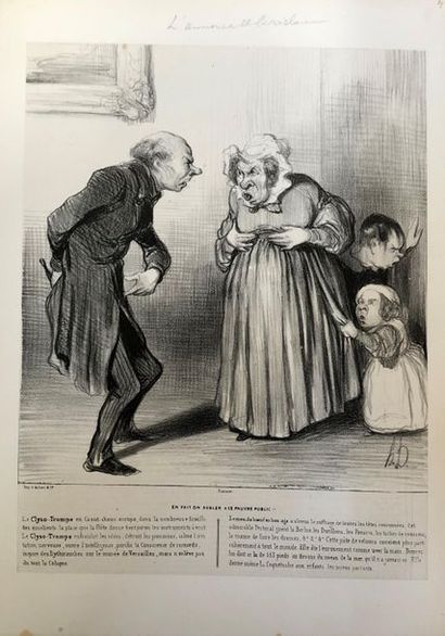 null Honoré DAUMIER 1808-1879
Environ 80 planches : série des musiciens de Paris,...