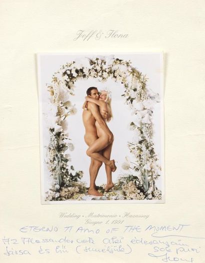 null ANNIE LEIBOVITZ – JEFF KOONS – LA CICCIOLINA
Jeff Koons et Ilona Staller, 1991.
Tirage...