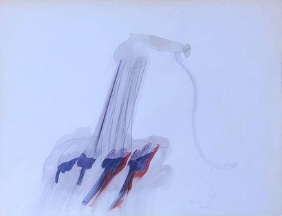 null François MARTIN (1945)
Sans titre, 1972
Deux aquarelles.
Signées et datées en...