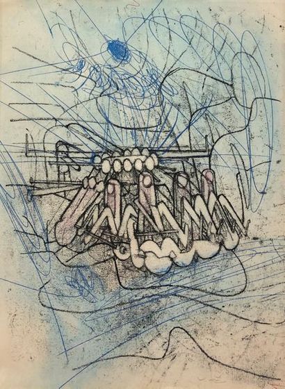 null Roberto MATTA (1911-2002)
Sans titre
Lithographie signée au crayon en bas à...