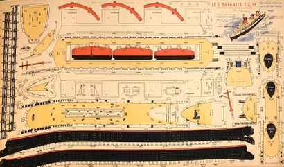 null CIGANER (XXème siècle)
Trois affiches French Line (Bremerhaven 1979, Croisière...