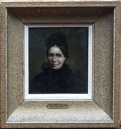 null Mihail DAN (1840-1883)
Portrait de femme.
Huile sur panneau.
Signée en bas à...