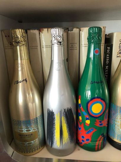 null Collection TAITTINGER
Ensemble de huit bouteilles de champagne brut dont :
Deux...