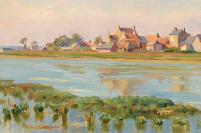 null Charles WISLIN (1852-1932)

View of old Cabourg, the Dives

Oil on canvas.

Located...