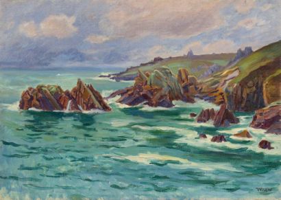 Charles WISLIN (1852-1932)

Côtes rocheuses...