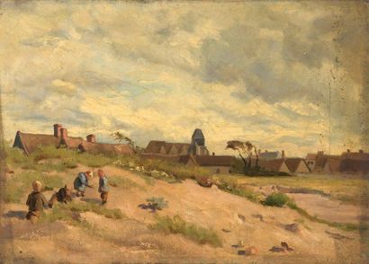 null Charles WISLIN (1852-1932)

Children's games in Meudon, 1876

Oil on canvas.

Located,...