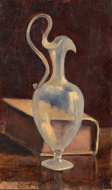 null Charles WISLIN (1852-1932)

The ewer and the book

Oil on panel.

Signature...