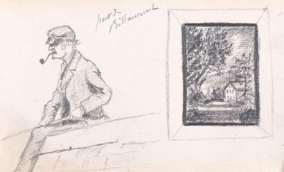 null Charles WISLIN (1852-1932)

Ensemble de 44 carnets de dessins tous numérotées...