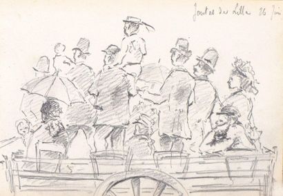 null Charles WISLIN (1852-1932)

Ensemble de 44 carnets de dessins tous numérotées...