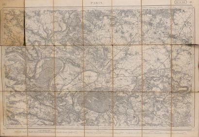 null Important set of more than 40 old maps (Fécamp, les Andelys, Chars, Cabourg,...