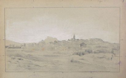 null Charles WISLIN (1852-1932)

Set of about 100 pencil and white chalk sketches,...