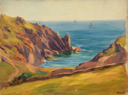 Charles WISLIN (1852-1932)

Anse rocheuse...