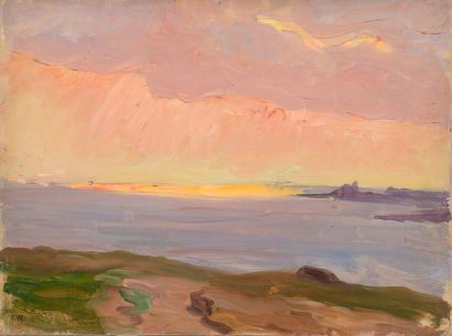 null Charles WISLIN (1852-1932)

Sunset in Raguenès

Oil on panel.

Monogrammed lower...
