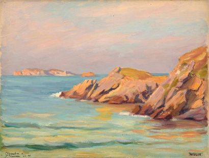 Charles WISLIN (1852-1932)

View of Cézembre...