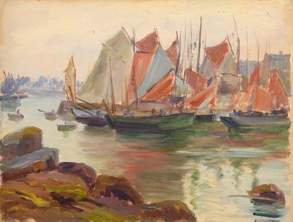 Charles WISLIN (1852-1932)

Sailboats in...