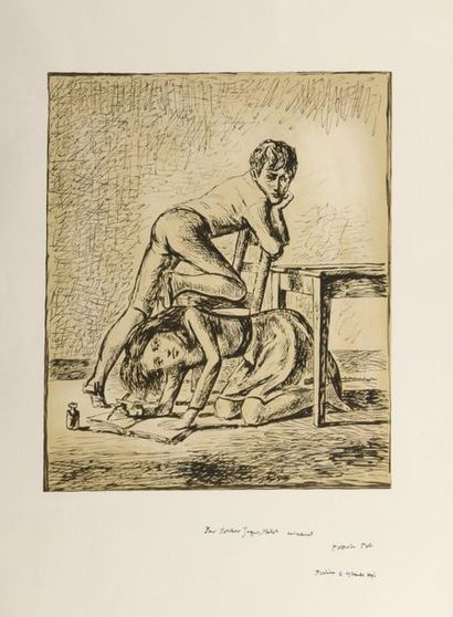 BALTHUS (1908-2001)

Children's games, 1991

Lithography...