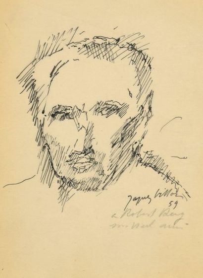 Jacques VILLON (1875-1963)

Portrait of Robert...