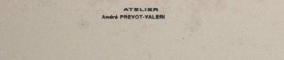 null André PRÉVOT-VALERI (1890-1959)

La Glycine

Huile sur carton.

Cachet de l’artiste...