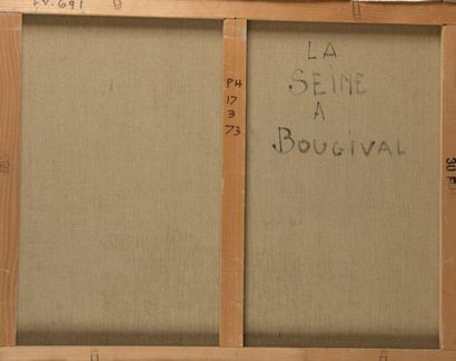 null Jacques BOUYSSOU (1926-1997)

La Seine à Bougival

Huile sur toile.

Signée...