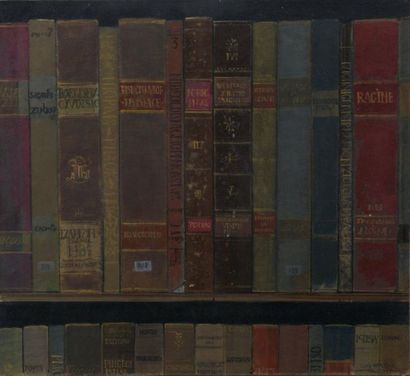 null Luis MARSANS (1930-2015)

Biblioteca, 1989

Oil on cardboard on panel. 

Signed...