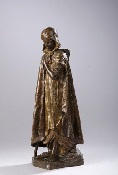 null Marius Joseph SAÏN (1877-1961)

The Arab Shepherd

Bronze print with a light...