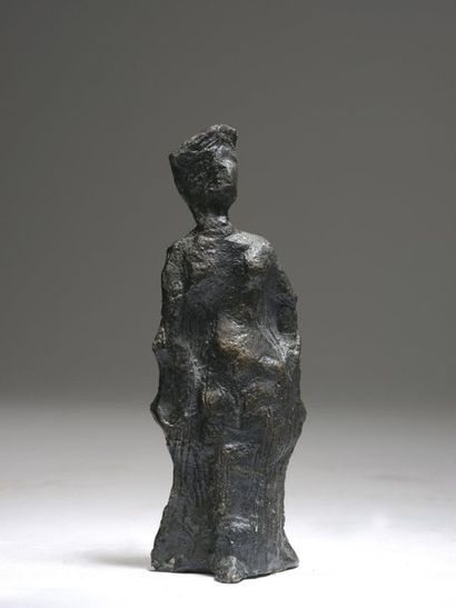 null Apel.les FENOSA (1899-1989)


Femme de noirmoutier, 1951 


Bronze à patine...