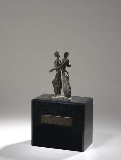 null Apel.les FENOSA (1899-1988)

Dancers, 1961

Bronze print, No. V/5.

Vila foundry.

Signed...