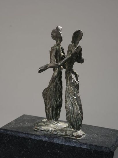 null Apel.les FENOSA (1899-1988)

Dancers, 1961

Bronze print, No. V/5.

Vila foundry.

Signed...