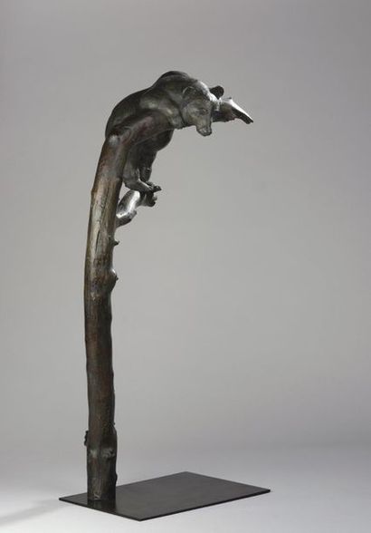 null Jean-Marc BODIN (1965)

Big depression

Bronze with a brown patina.

Signed...