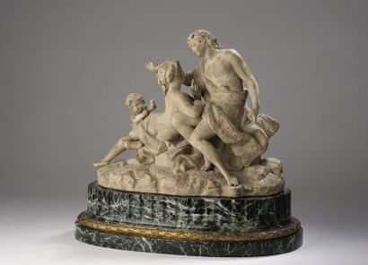 null 19th century FRENCH school

Apollo, Venus and Cupid

Terracotta group.

Base...