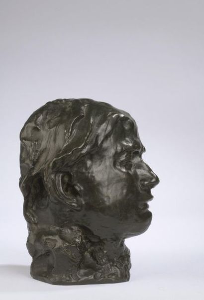  Auguste RODIN (1840-1917) 
La pleureuse, 2e version dite aussi version au cou coupé...