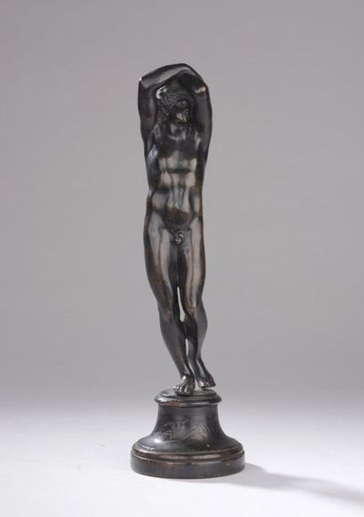null Workshop of Barthélémy PRIEUR (1536-1611)

Narcissus or Ephebe

Bronze statuette...