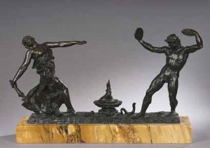 null Félix BENNETEAU-DESGROIS (1879-1966)


La danse du feu


Épreuve en bronze à...