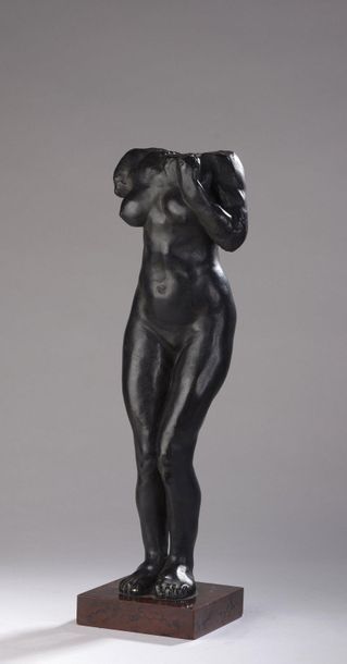 null Bernhard HOETGER (1874-1949)

Female torso

Around 1905.

Bronze with black...