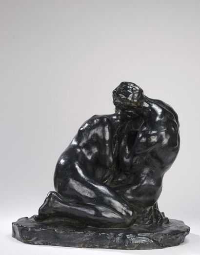 null Alfredo PINA (1887-1966)


Le baiser


Bronze à patine noire nuancée.


Signé...