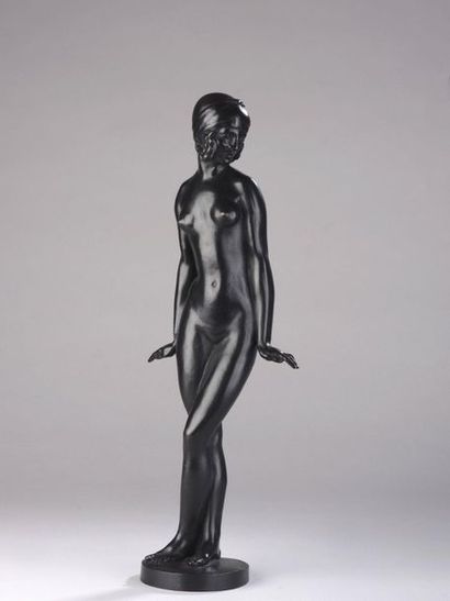 null François POPINEAU (1887-1951). 


Messaouda ou la jeune Orientale, vers 1920


Bronze...