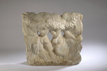 null André DELUOL (1909-2003)

Four dancers, 1947

Pierre.

Signed and dated (bottom...