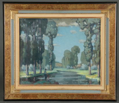 null Jules Louis MORETEAU (France 1886-1950)

Riverside

On its original canvas.

38...