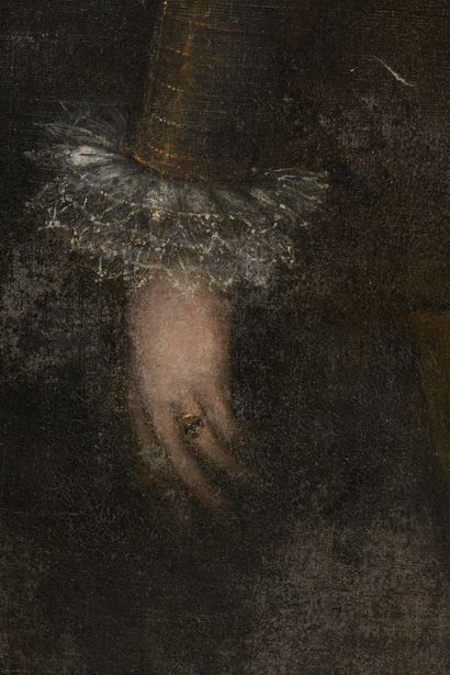null École ESPAGNOLE, 1605, suiveur de Alonso SANCHEZ COELLO


Portrait d’une femme...
